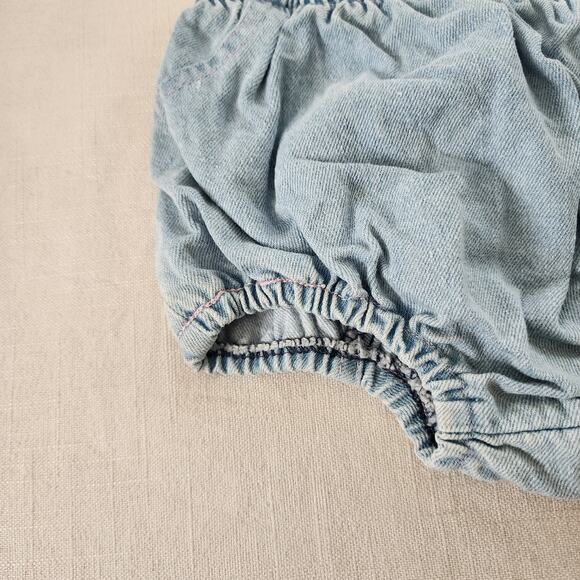 Vintage Denim Bloomers 6-12 months - Picture 4 of 7